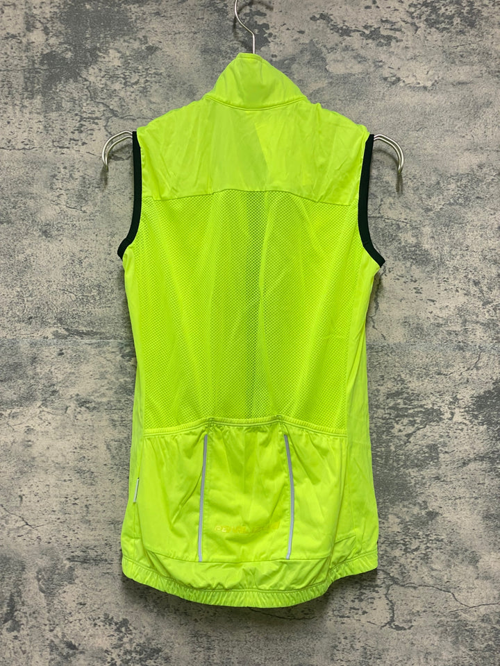 JZ839 パールイズミ PEARL iZUMi ジレ サイクルベスト 黄 S