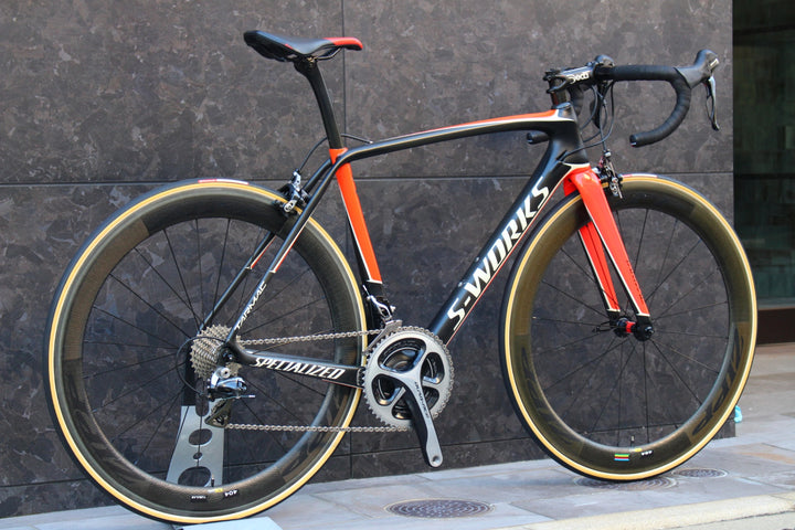 スペシャライズド SPECIALIZED S-WORKS TARMAC SL5 2017 54サイズ シマノ デュラエース 9000 MIX 11S カーボン ロードバイク 【福岡店】