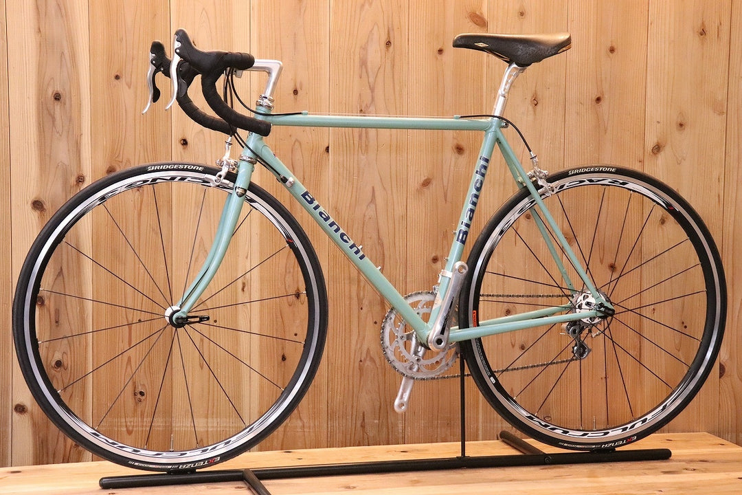 ビアンキ BIANCHI ジロ GIRO カンパニョーロ ヴェローチェ 10S クロモリ ロードバイク 【芦屋店】