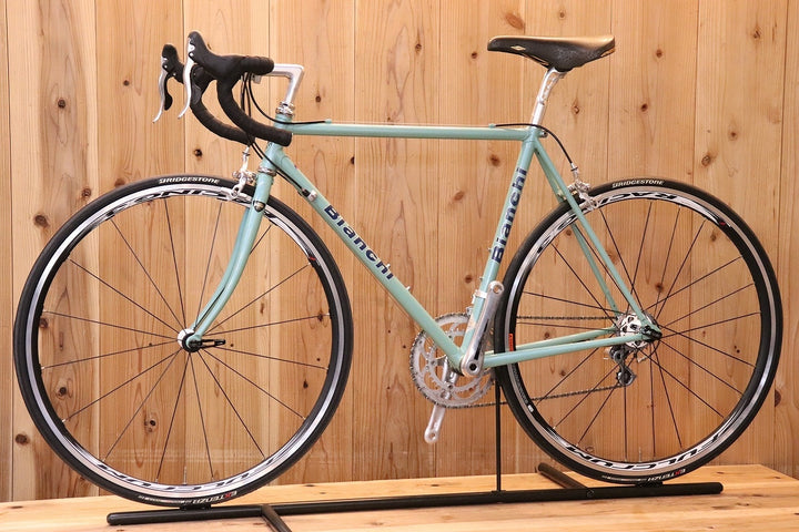 ビアンキ BIANCHI ジロ GIRO カンパニョーロ ヴェローチェ 10S クロモリ ロードバイク 【芦屋店】