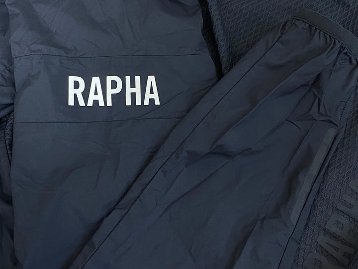 KM410 ラファ Rapha PRO TEAM LIGHTWEIGHT WIND JACKET 長袖 ウィンドブレーカー 黒 S