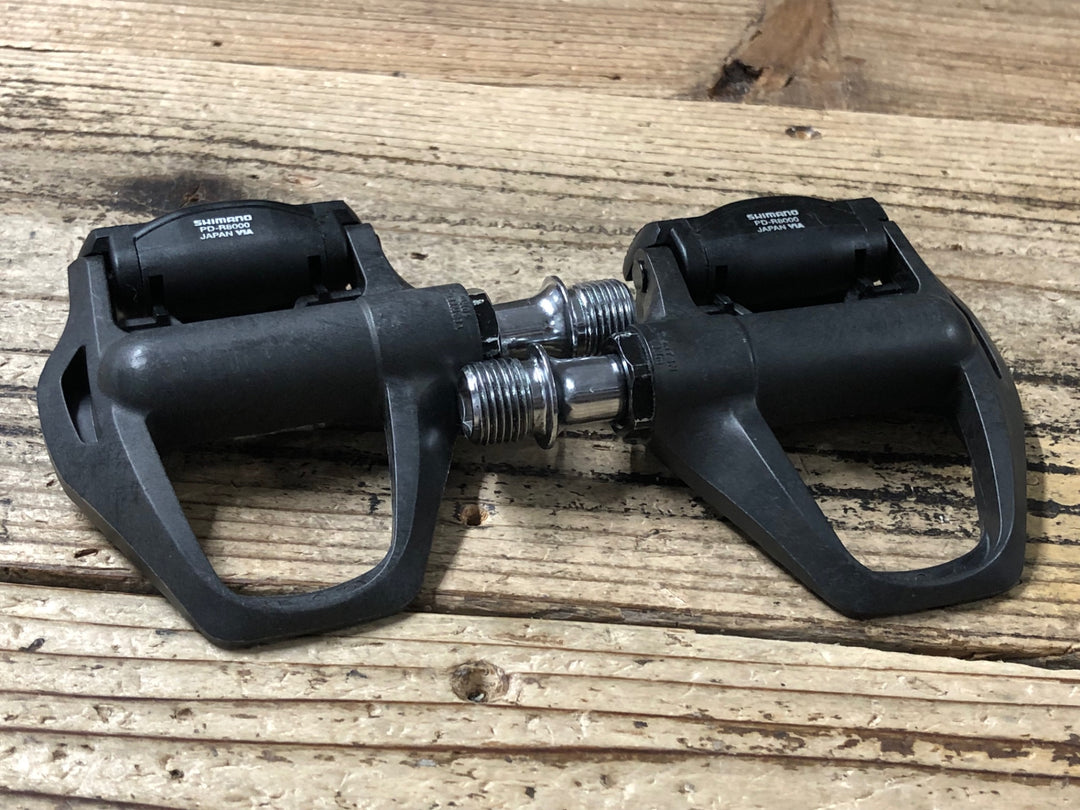 KB014 シマノ SHIMANO アルテグラ ULTEGRA PD-R8000 ビンディングペダル ※プレート欠品 ジャンク