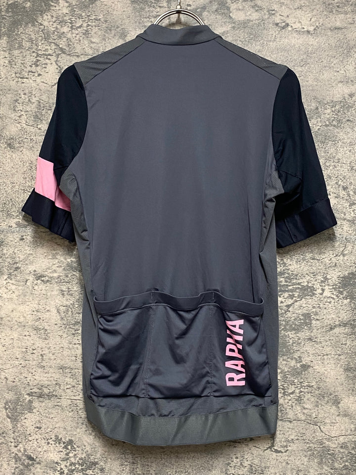 KF225 ラファ Rapha PRO TEAM TRAINING JERSEY 半袖 サイクルジャージ グレー M