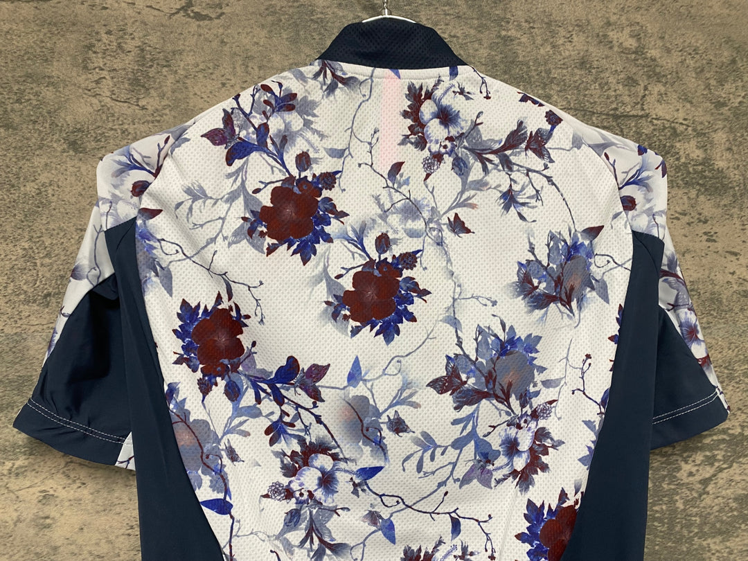 JV987 レリック reric Ador Standerd Jersey 半袖サイクルジャージ S 白 レディース