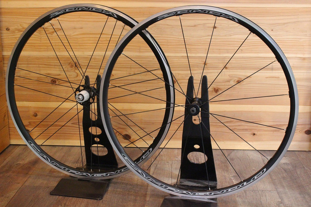 カンパニョーロ CAMPAGNOLO ゾンダ ZONDA C17 アルミ クリンチャー ホイールセット シマノ11S/12S 【名古屋店】