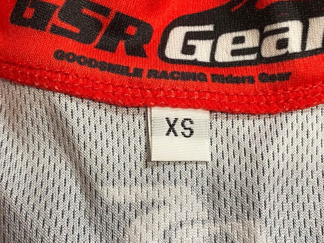 KF467 グッドスマイルレーシング GSR Gear 半袖 サイクルジャージ レーサーパンツ セット 黒 赤 XS 痛ジャージ PeRSONA5