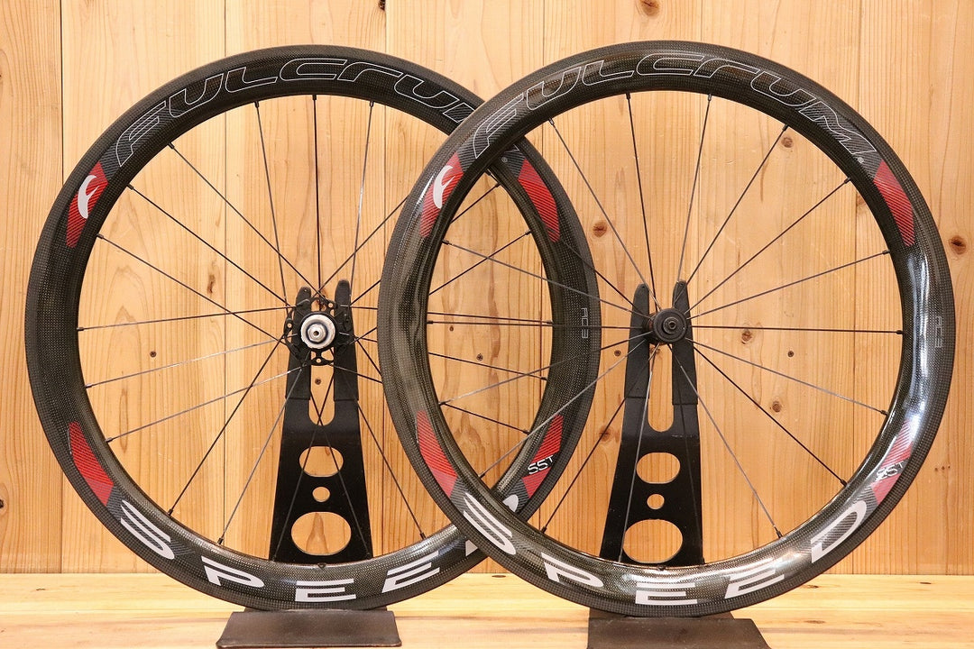 フルクラム FULCRUM スピード SPEED 55T AC3 カーボン チューブラー ホイールセット シマノ 11S/12S 【芦屋店】