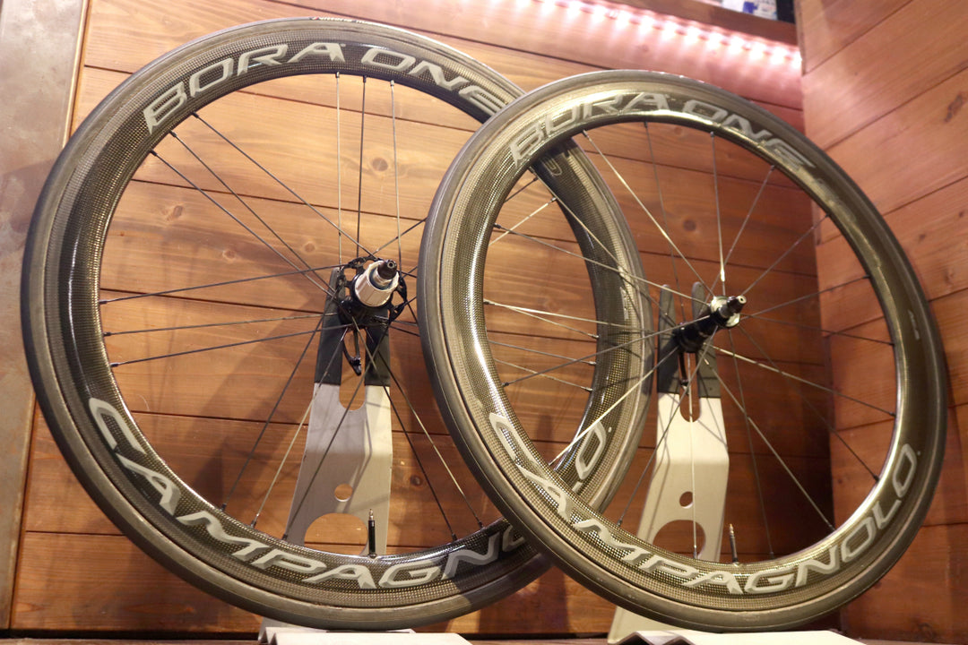 カンパニョーロ Campagnolo ボーラワン BORA ONE 50 AC3 カーボン チューブラー ホイールセット シマノ12S/11S 【南麻布店】