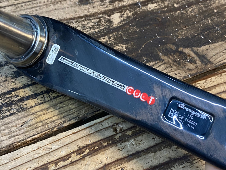 JS202 カンパニョーロ CAMPAGNOLO SUPER RECORD SR CT TI crankset 170 50/34T FC12-SR040CT