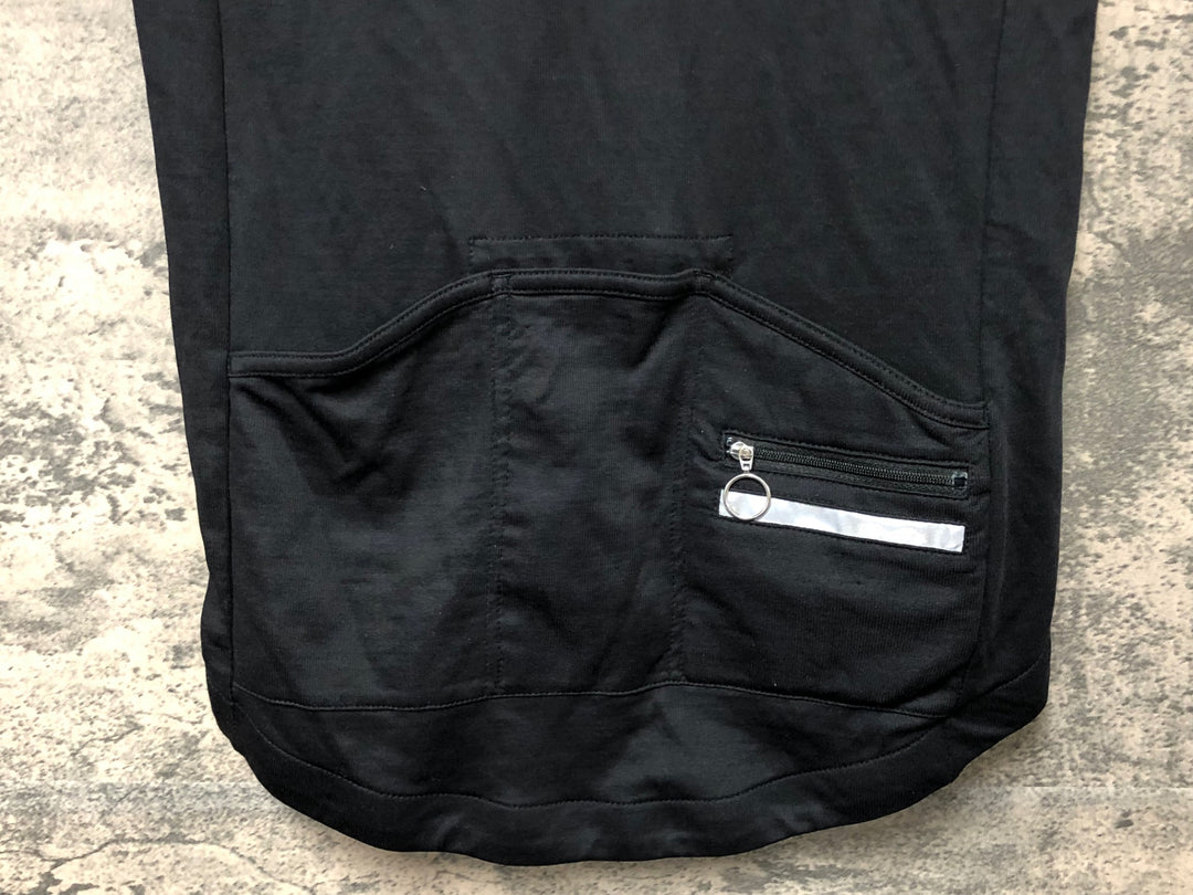 JR974 ラファ Rapha CONSTRUCTION 半袖 サイクルジャージ 黒 M