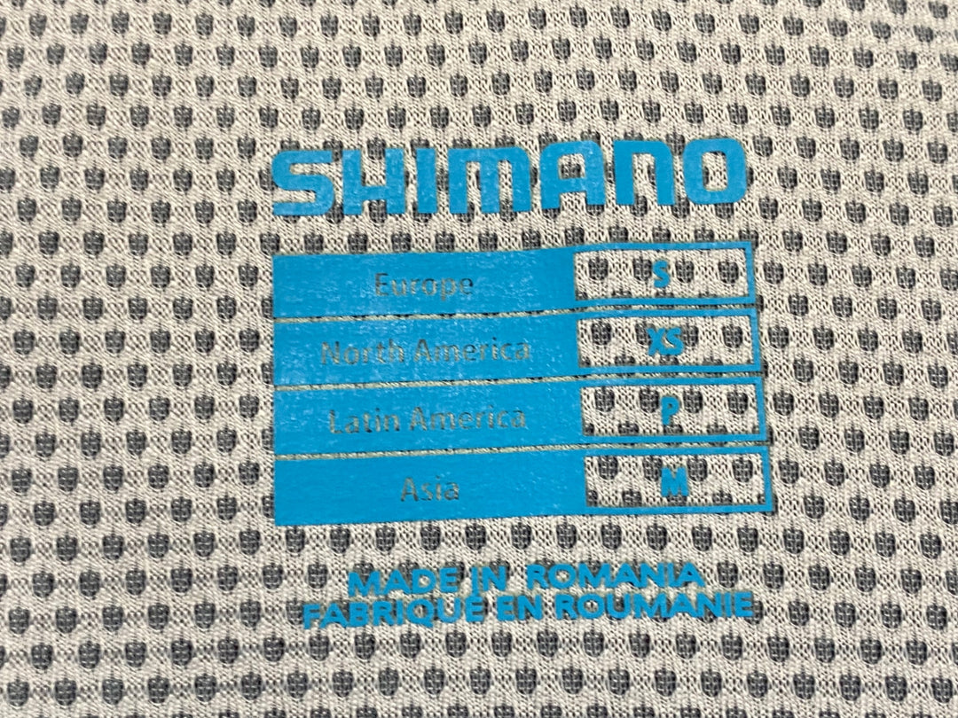 JY878 シマノ SHIMANO 半袖 サイクルジャージ ターコイズ 黒 M