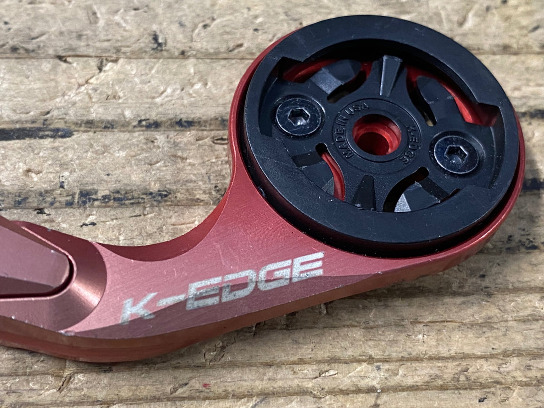 KN810 ケーエッジ K-EDGE サイコンマウント 黒 Φ31.8