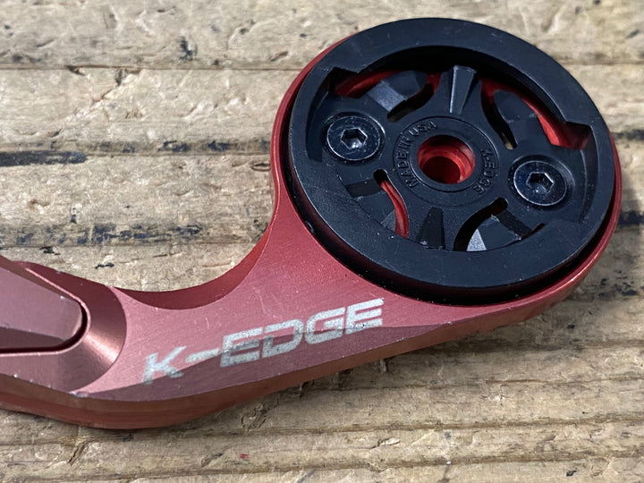 KN810 ケーエッジ K-EDGE サイコンマウント 黒 Φ31.8