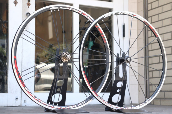 カンパニョーロ CAMPAGNOLO ユーラス EURUS アルミ クリンチャー ホイールセット カンパ10S 15C ナローリム 【横浜店】