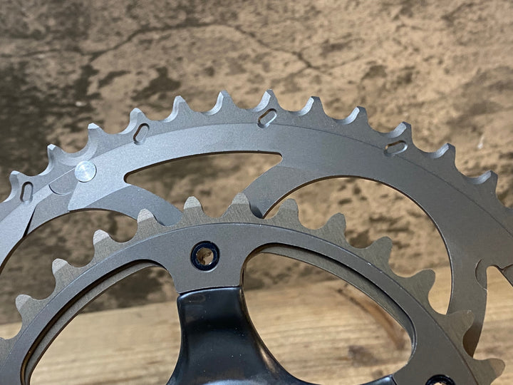JR757 カンパニョーロ CAMPAGNOLO 80th CT TI Crankset クランクセット 172.5 34-50 FC13I80240C