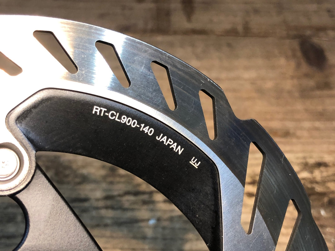 JO087 シマノ SHIMANO デュラエース DURA-ACE RT-CL900 ディスクブレーキローター 2枚セット Φ140 実測1.7