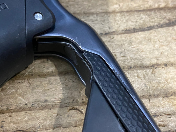 KJ448 シマノ SHIMANO アルテグラ ULTEGRA ST-R8150 STIレバー 2x12s Di2 電動 機械式 ※左フード傷