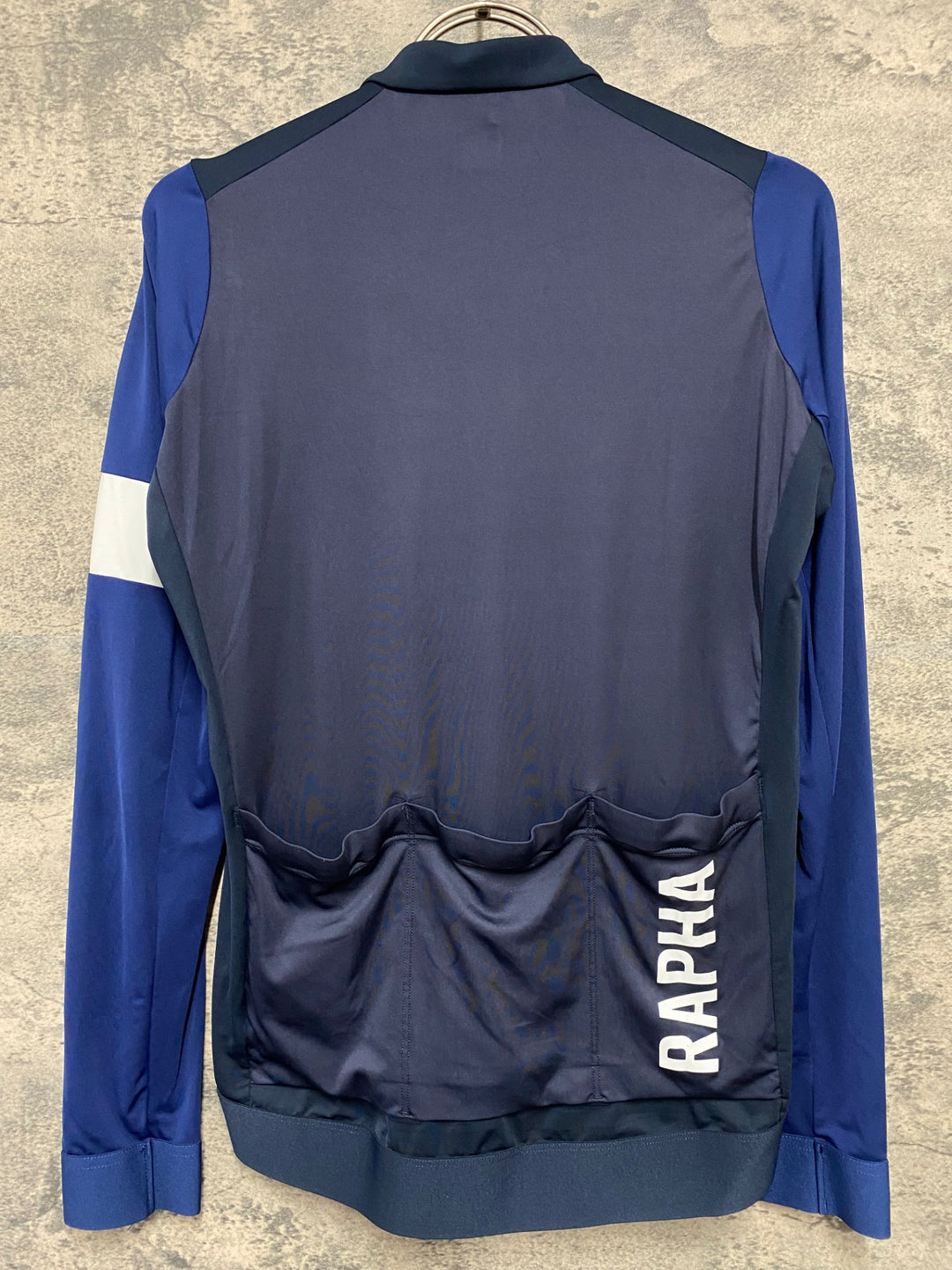 KD622 ラファ Rapha PRO TEAM LONG SLEEVE TRAINING JERSEY 長袖 サイクルジャージ 紺 M