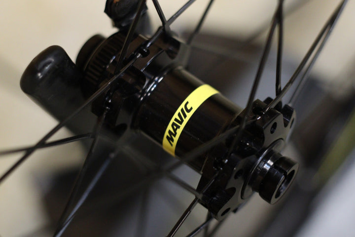 マヴィック MAVIC アクシウム AKSIUM DISC アルミ クリンチャー ホイールセット シマノ12/11S 【立川店】