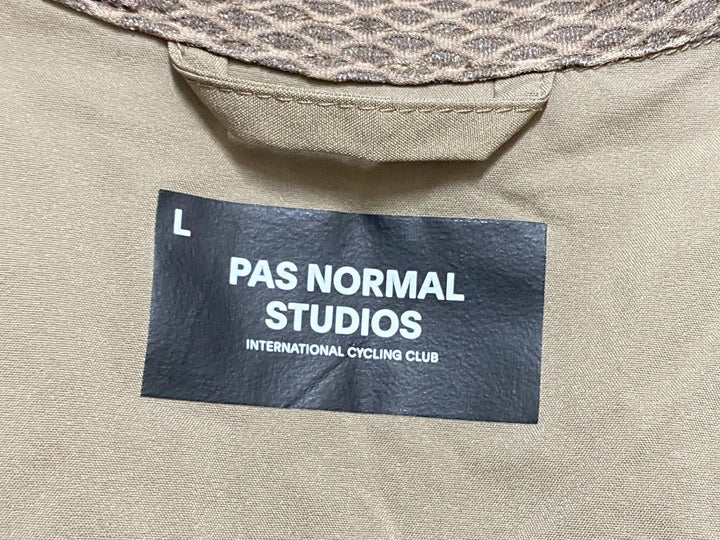 KA597 パスノーマルスタジオ PAS NORMAL STUDIOS STOW AWAY GILET ジレ サイクルベスト ベージュ L