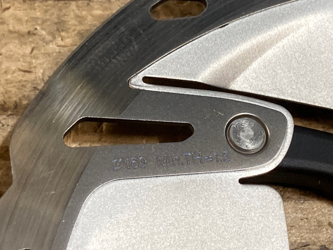 KF587 シマノ SHIMANO SM-RT800 ブレーキローター 1.75mm Φ160