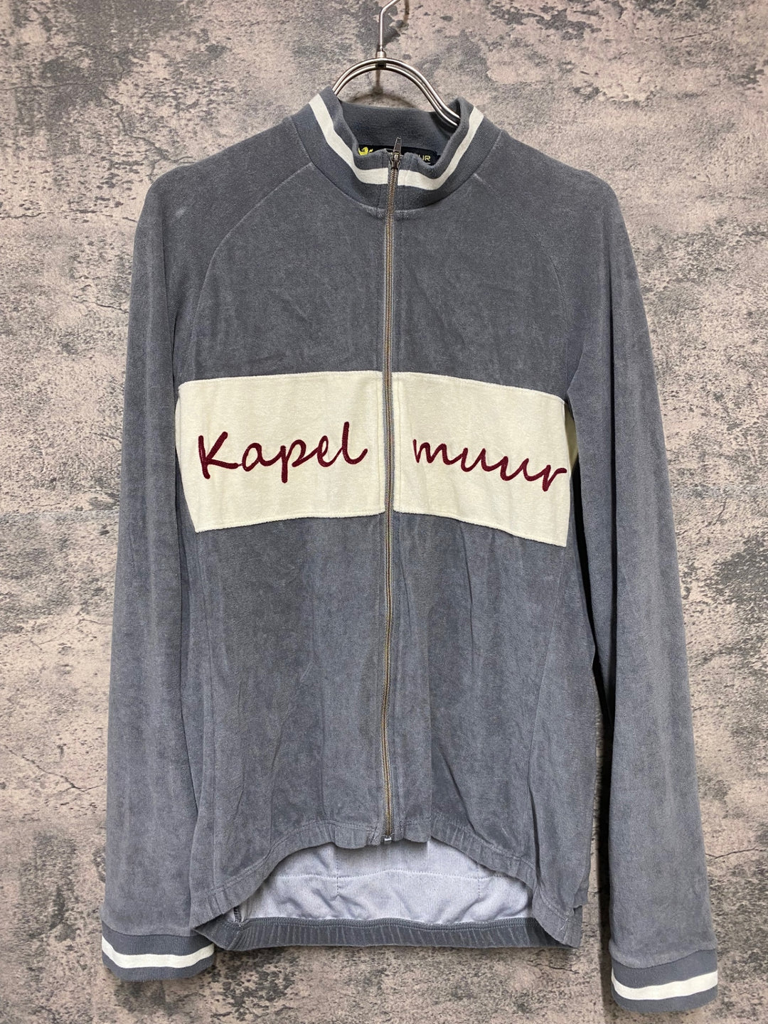 KD841 カペルミュール KAPELMUUR 長袖 サイクルジャージ グレー L