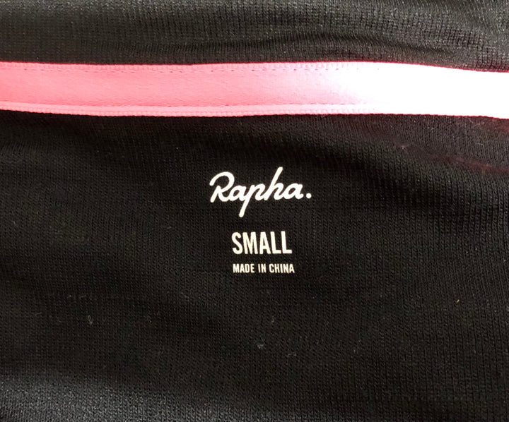 KH624 ラファ Rapha RCC CLASSIC JERSEY 半袖 サイクルジャージ 黒 S