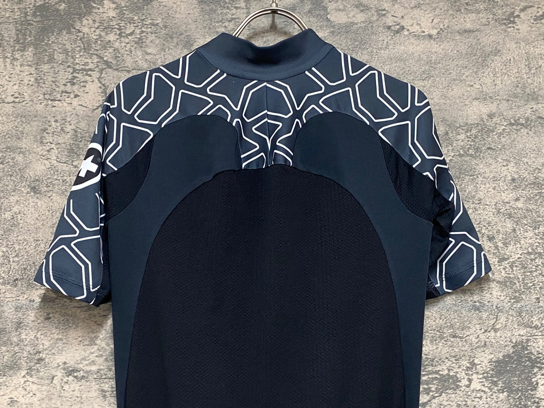 KG039 アソス assos SHORT SLEEVE JERSEY OFF-ROAD XC 半袖 サイクルジャージ 黒 グレー M