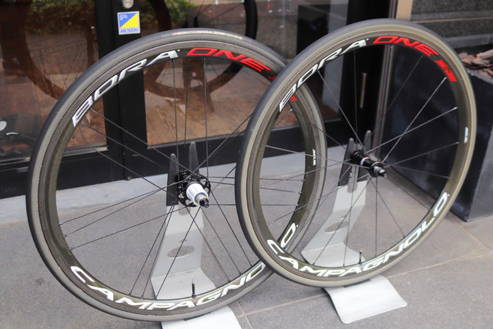 カンパニョーロ CAMPAGNOLO ボーラ ワン BORA ONE 35 AC3 カーボン チューブラー ホイールセット シマノ 12/11S ワイドリム 【東京南麻布店】