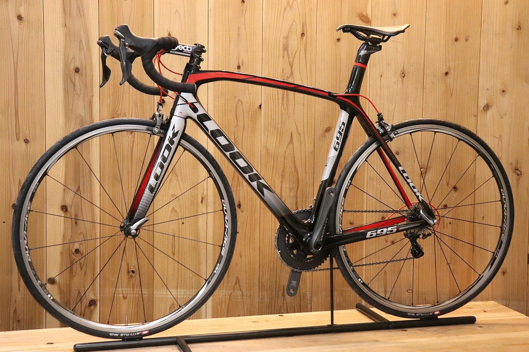 ルック LOOK 695 ZR 2015年モデル Mサイズ シマノ アルテグラ 6800 11S カーボン ロードバイク 【芦屋店】