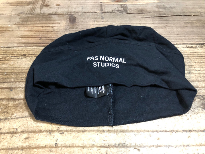KA579 パスノーマルスタジオ PAS NORMAL STUDIOS ビーニー 黒 ワンサイズ