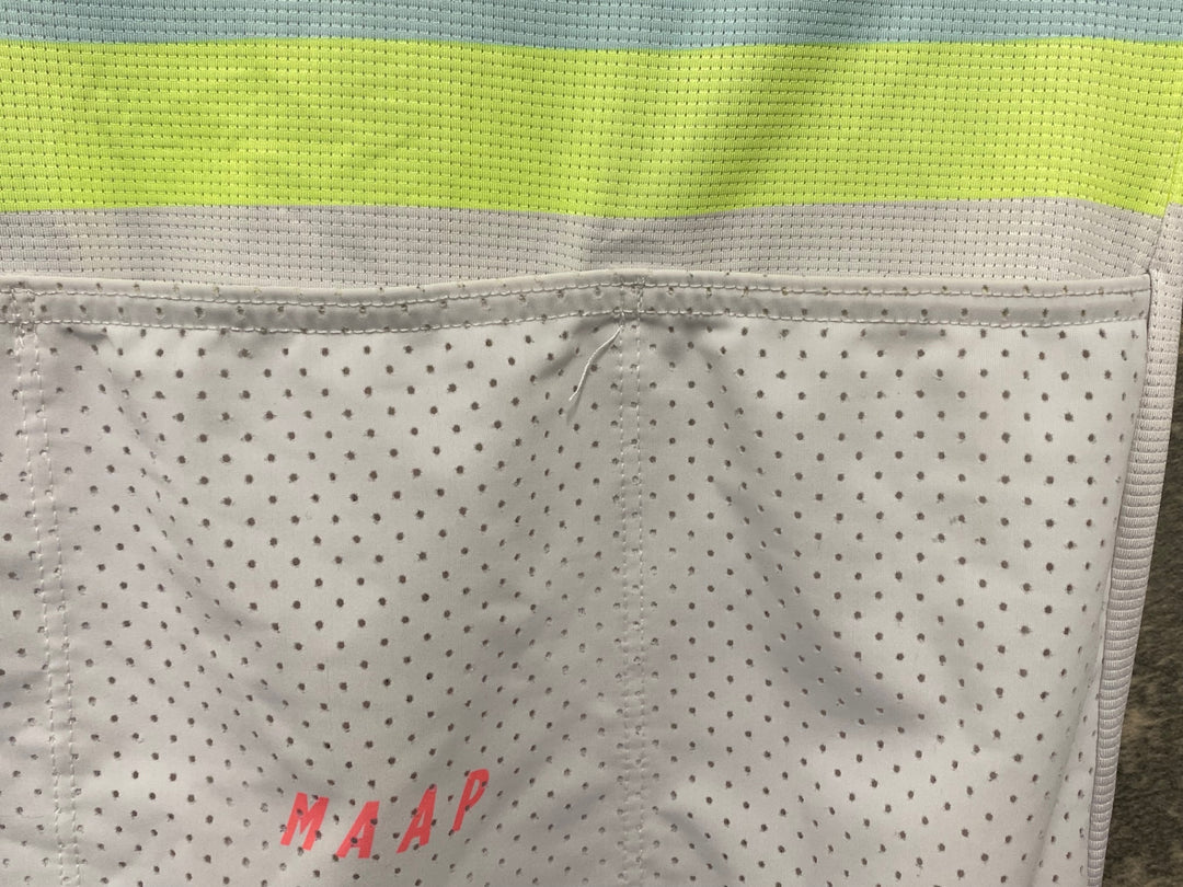 JV435 マープ MAAP WOMEN'S PRO FIT JERSEY 半袖 サイクルジャージ 白 XS