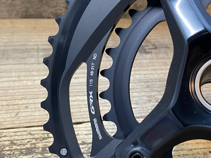 JR711 シマノ SHIMANO GRX FC-RX810-2 クランクセット 175mm 48/31T