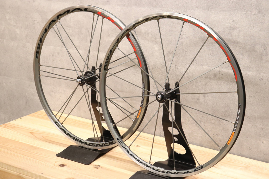カンパニョーロ Campagnolo シャマルウルトラ SHAMAL ULTRA チタンカラー アルミ クリンチャー ホイールセット カンパ11/12S 【さいたま浦和店】