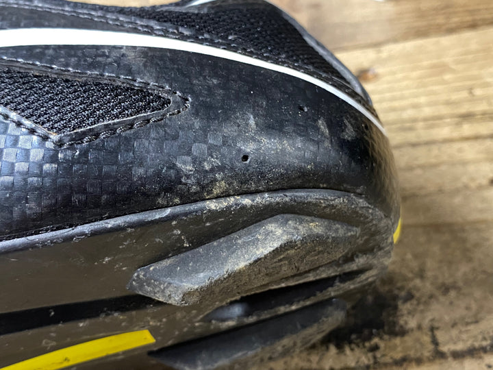 KJ481 マヴィック MAVIC アクシウム AKSIUM Ⅱ ビンディングシューズ EU43 1/3 SPD-SL 黒 ※ソール傷あり