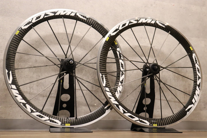 マヴィック MAVIC コスミック COSMIC SR カーボンカウル クリンチャー シマノ 12/11S ホイールセット 【さいたま浦和店】