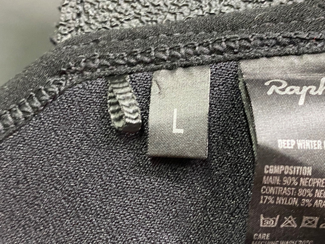 JO442 ラファ Rapha レインシューズカバー L 黒