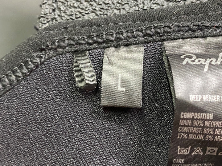 JO442 ラファ Rapha レインシューズカバー L 黒