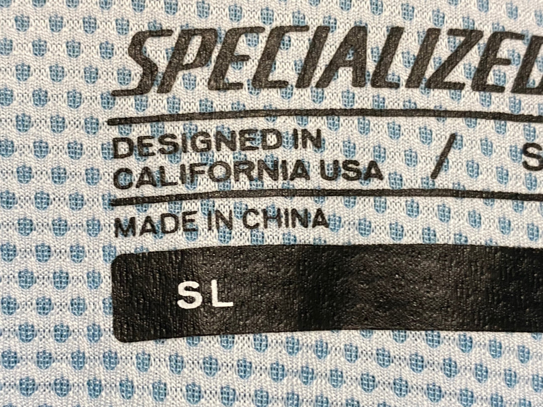 KI079 スペシャライズド SPECIALIZED SL JERSEY SS 半袖 サイクルジャージ 青緑 S