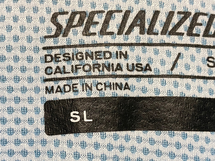 KI079 スペシャライズド SPECIALIZED SL JERSEY SS 半袖 サイクルジャージ 青緑 S