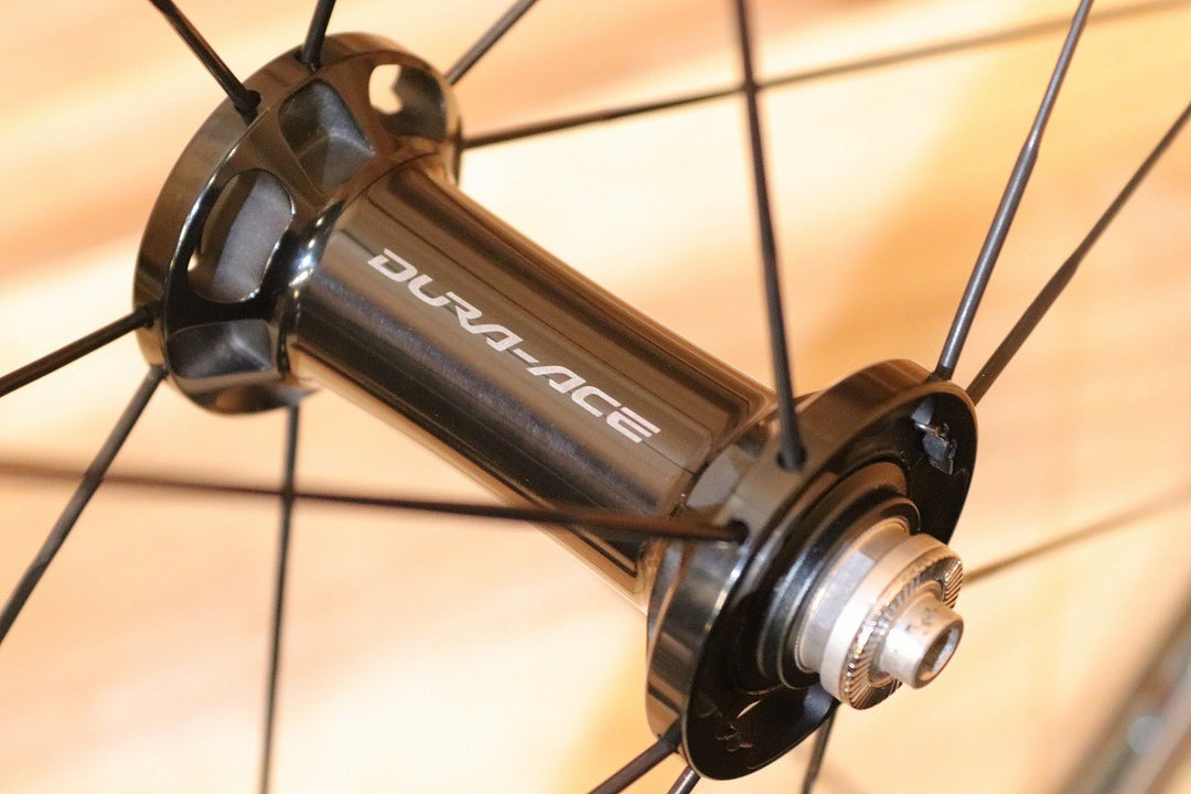 シマノ SHIMANO デュラエース DURA-ACE WH-9000-C24-CL-TL シマノ 11S/12S 15C アルミ/カーボン クリンチャー ホイールセット 【広島店】