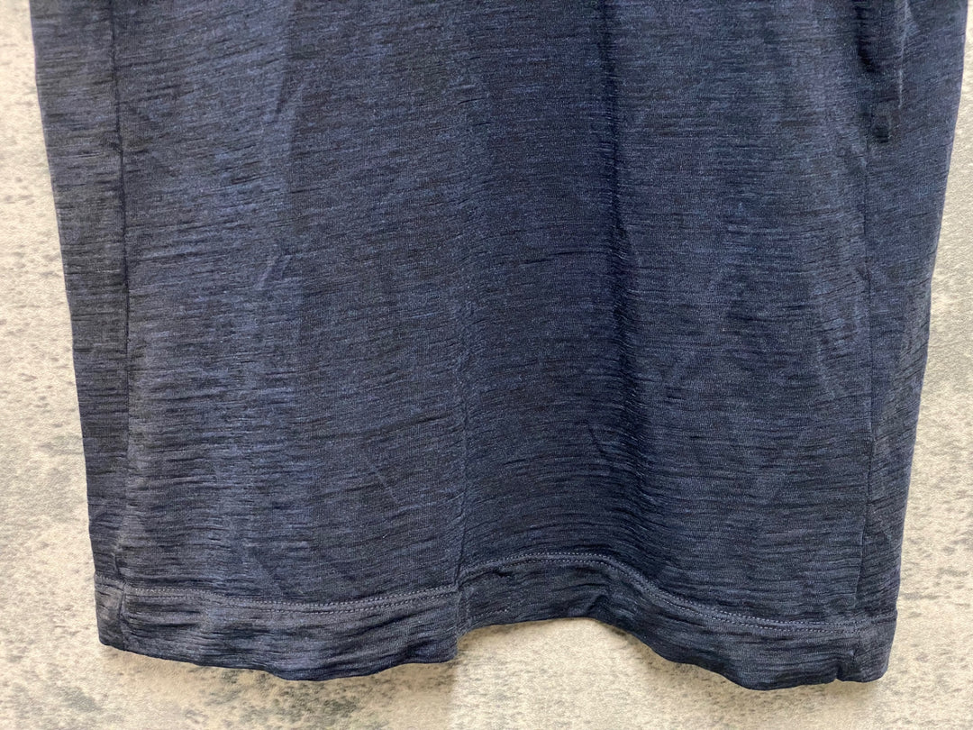 KC832 ラファ Rapha MERINO POLO 半袖 ポロシャツ 濃紺 XS ※一部変色