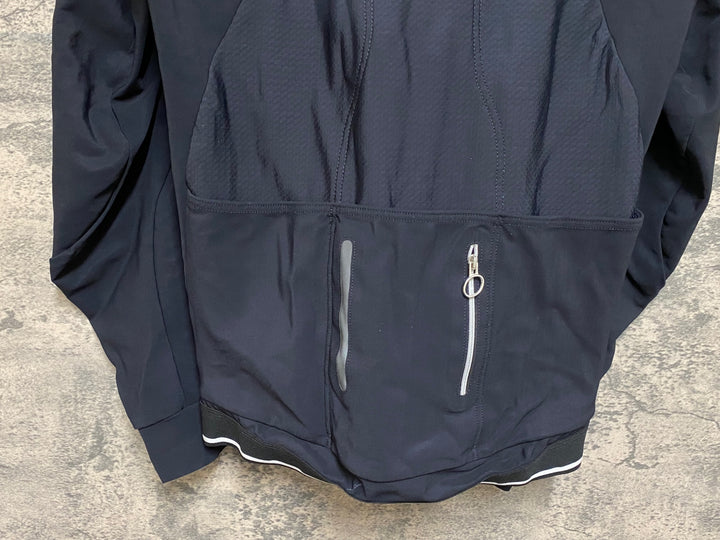 JP393 アソス ASSOS MILLE LL.bonKa 4.4 WINTER 長袖 サイクルジャケット 黒 S 裏起毛