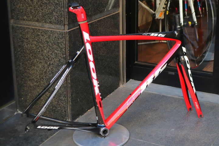 【訳アリ】ルック LOOK 586 2008モデル Mサイズ カーボン ロードバイク フレームセット 【東京南麻布店】