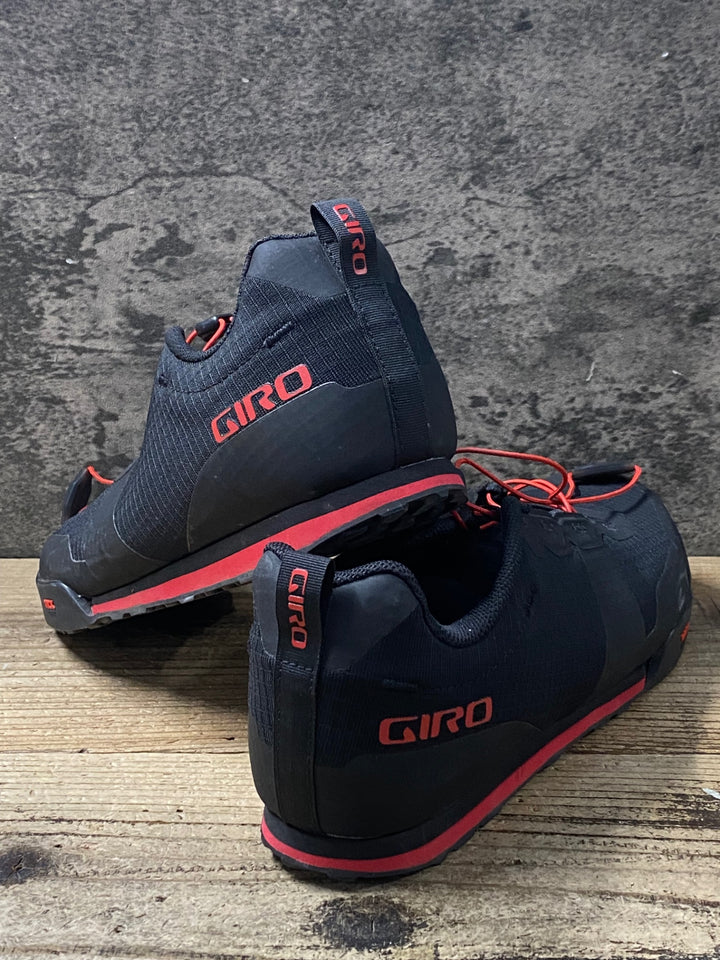 KK522 ジロ GIRO TRACKER FASTLACE フラットシューズ ブラック EU44