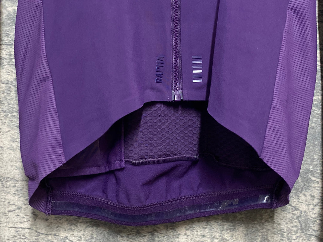 KH912 ラファ Rapha PRO TEAM LONG SLEEVE THERMAL JERSEY 長袖 サイクルジャージ パープル S