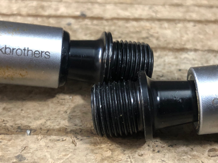 JS044 クランクブラザーズ Crankbrothers エッグビーター EGG BEATER クロモリ ビンディングペダル ※軸ゴム劣化