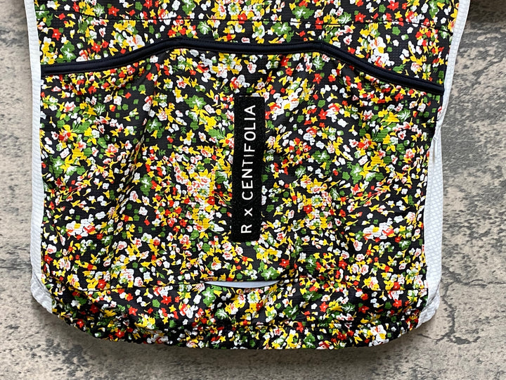 KD067 カフェドシクリステ CAFE DU CYCLISTE FLORIANE 半袖 サイクルジャージ 子花柄 L