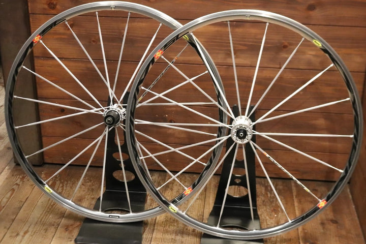 マヴィック MAVIC キシリウム KSYRIUM SL SSC アルミ クリンチャー ホイールセット シマノ11/12S ナローリム 13C【東京南麻布店】