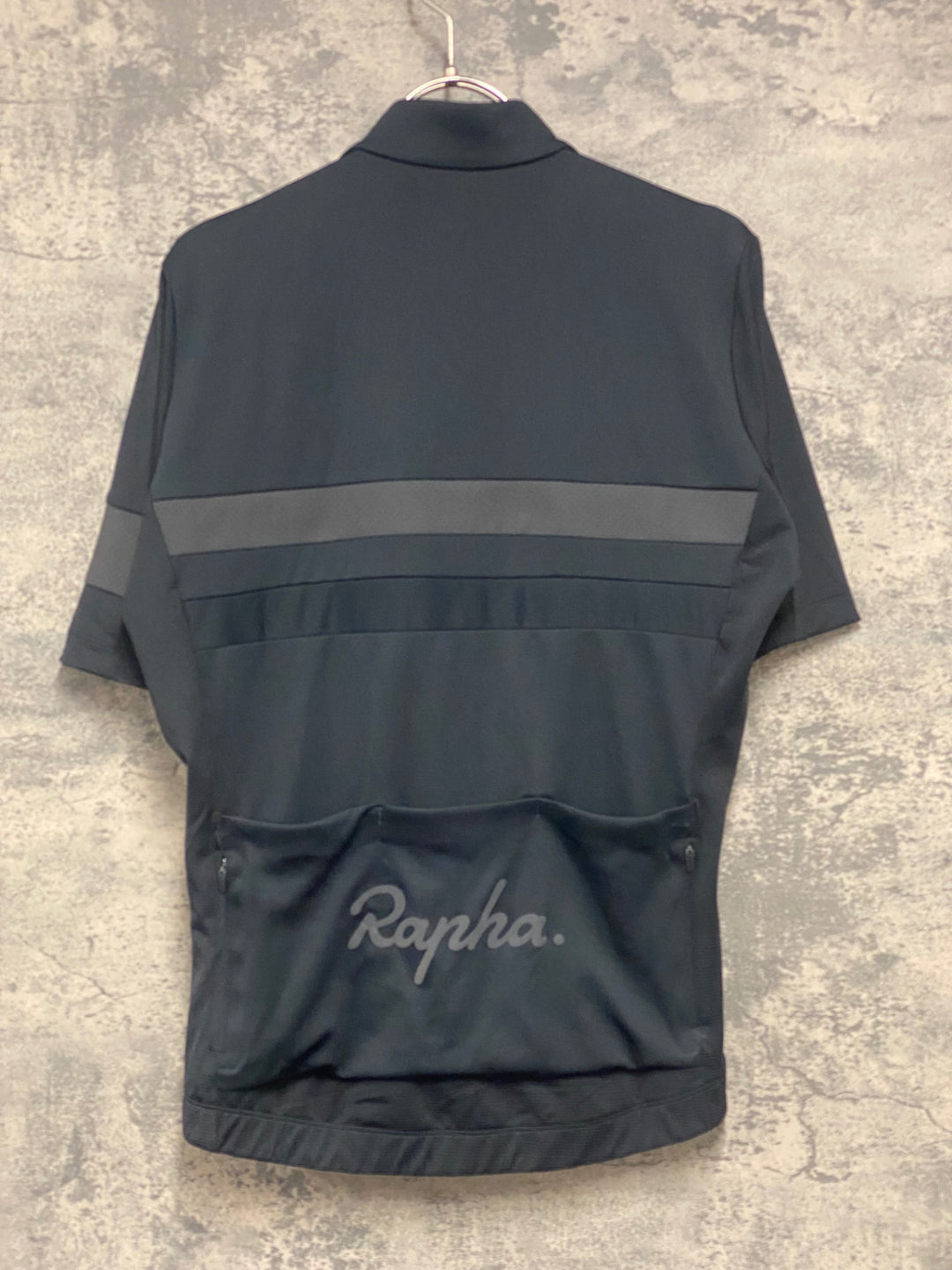 KG559 ラファ Rapha MEN'S BREVET LIGHTWEIGHT JERSEY 半袖 サイクルジャージ 黒 M
